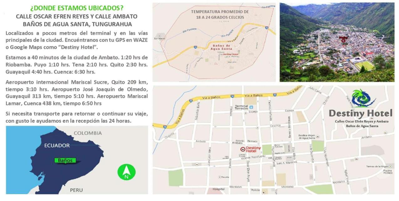 Destiny Hotel Baños Екстериор снимка